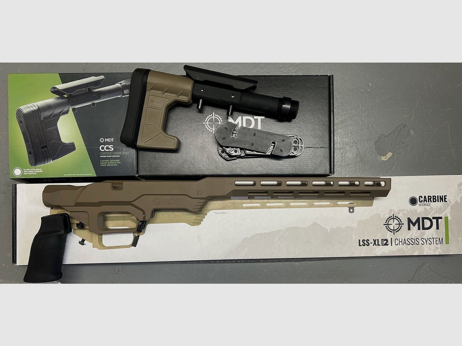 MDT LSS XL GEN II Chassis für Tikka SA RH