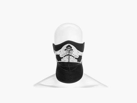 Invader Gear Death Head Neoprene Face Protector-Schwarz