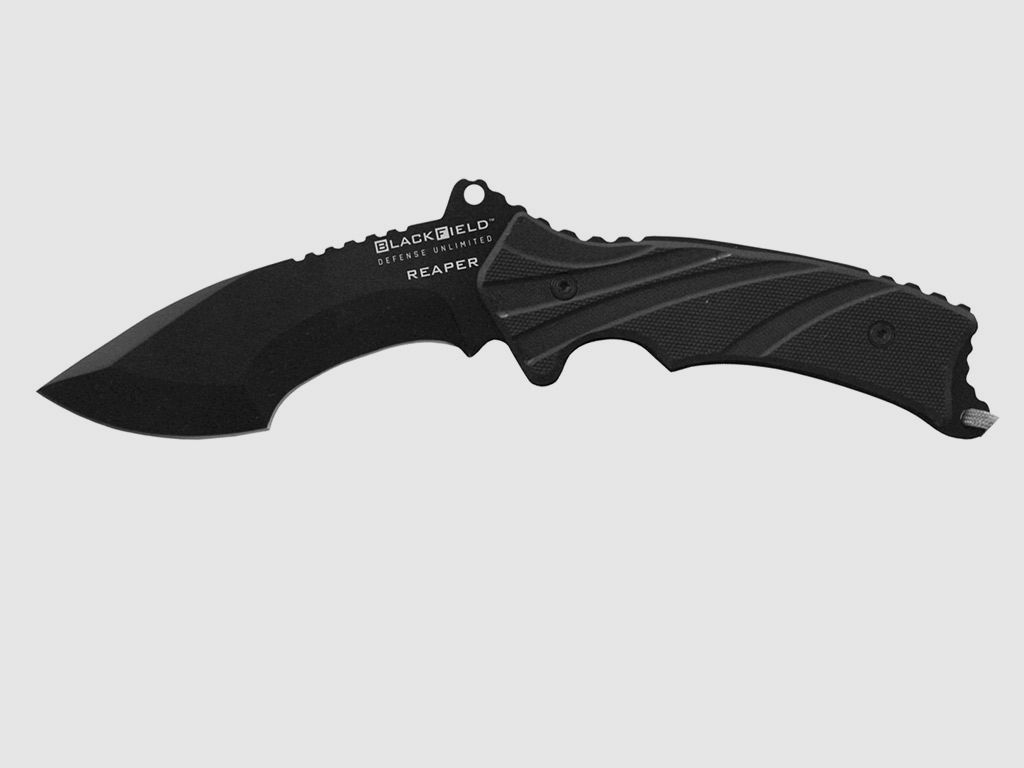 Einsatzmesser Blackfield Reaper Stahl 440 KlingenlĂ¤nge 11,5 cm inklusive Nylonscheide (P18)