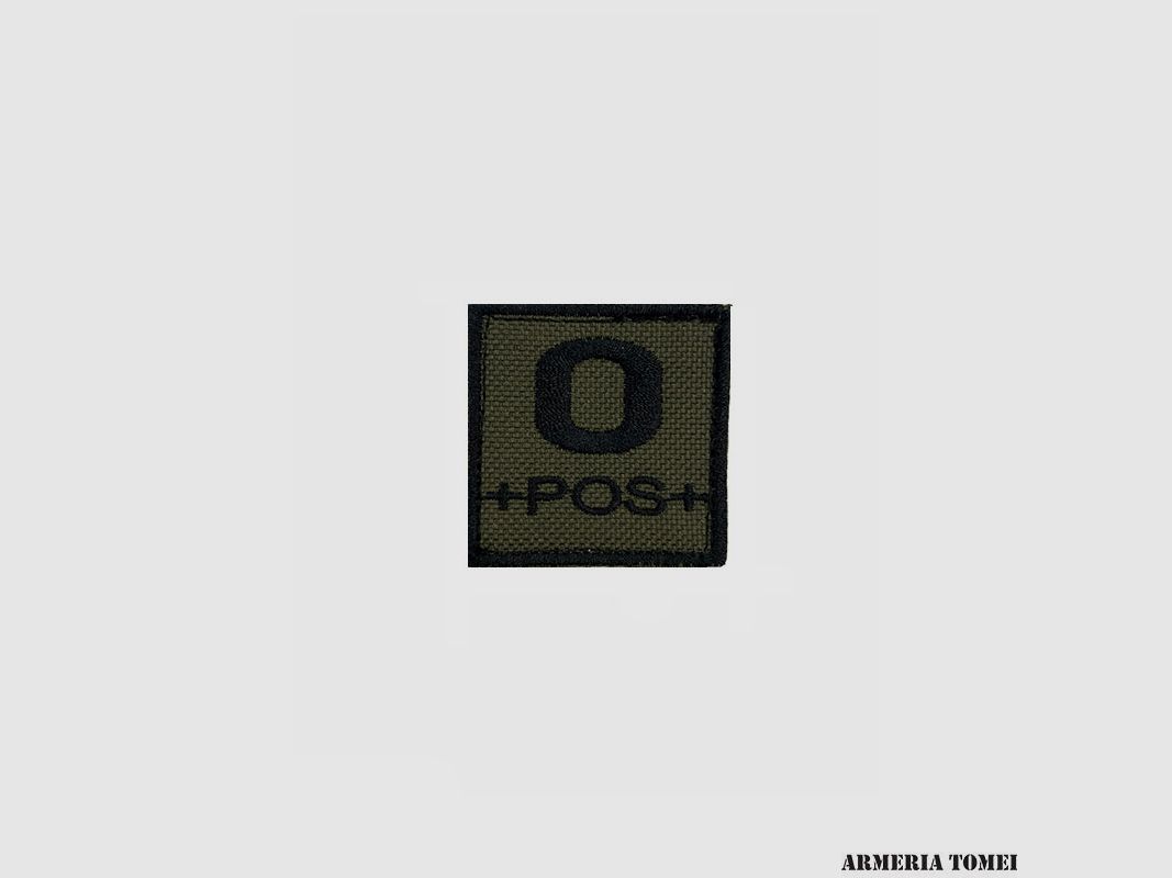 PATCH – 0 POSITIVO (0+) (GRÜN)