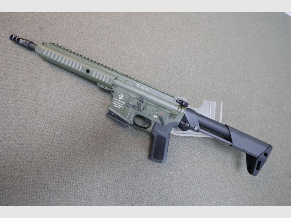 Schmeisser AR 15 Sport AR 15 S4F CSS Green LL10,5" Sportlich Zugelassen