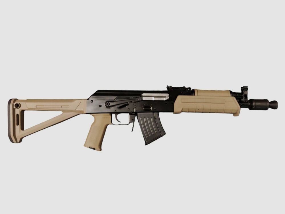 WBP MiniJack Magpul sand 7.62x39 semi-automatic rifle