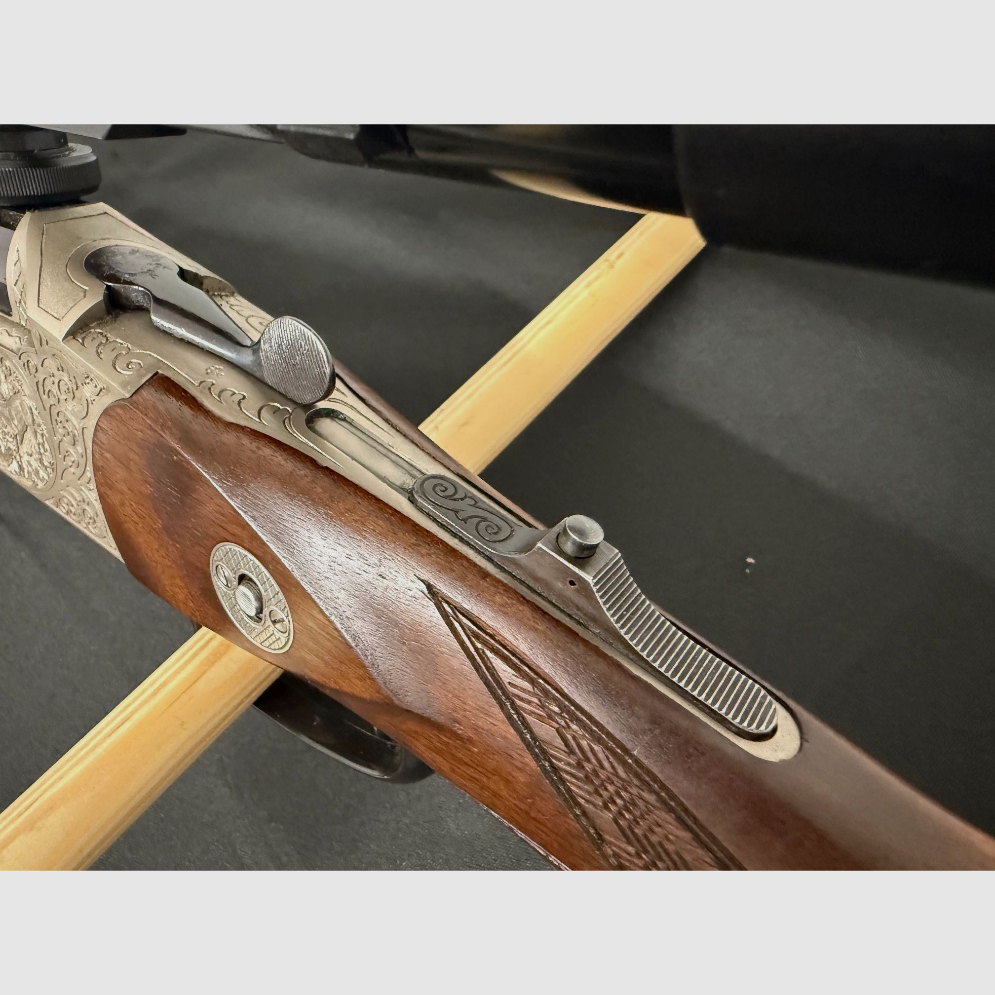 Blaser Bockbüchse Bockdoppelbüchse 9,3x74R .22Hornet