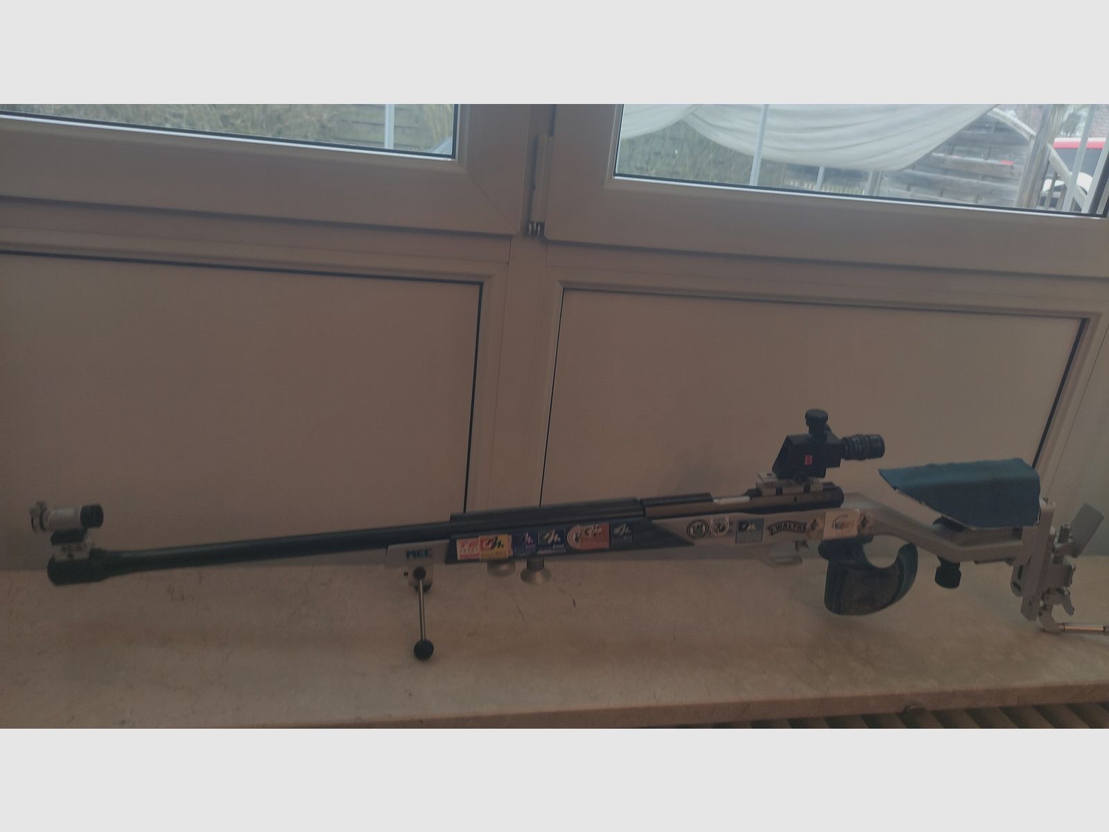 Walther KK 200 Super Match gebraucht mit umfangreichem Zubehör