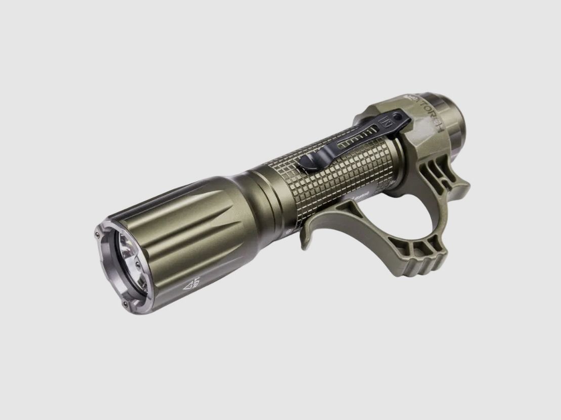 NEXTORCH TA30CG K.I.S.S. – Lumière Momentanée de 1.600 Lumens en Carbon Green
