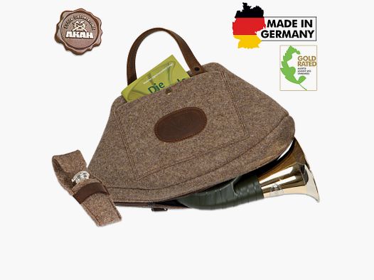 AKAH Wollfilz-Futteral für Fürst Pless-Horn