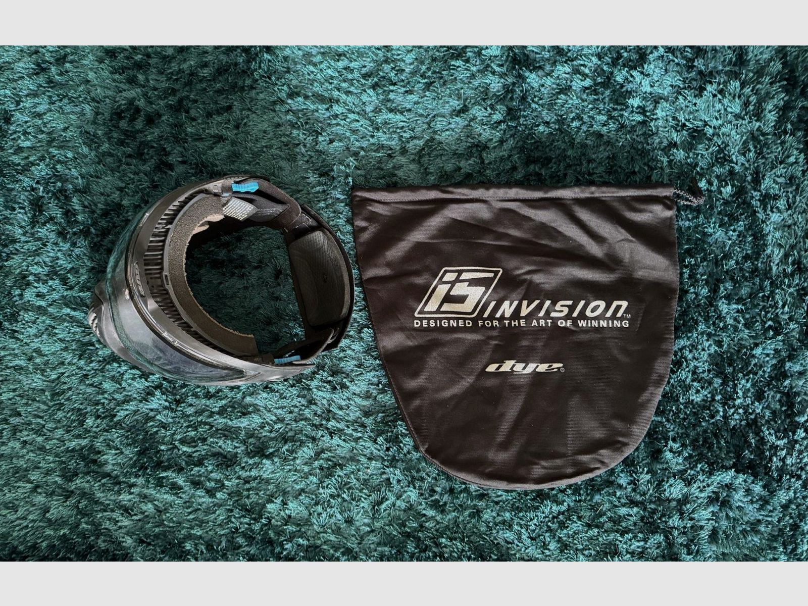 Dye i5 Maske – Onyx Black | Quasi neu | Nur 1x getragen