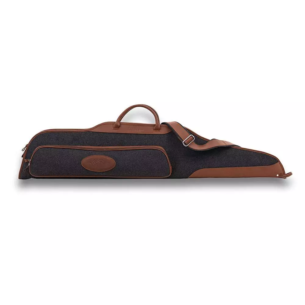 Blaser Typ C – Custodia Loden/Leather per Fucili / Combinata con Ottica, Lunghezza Totale 128 cm