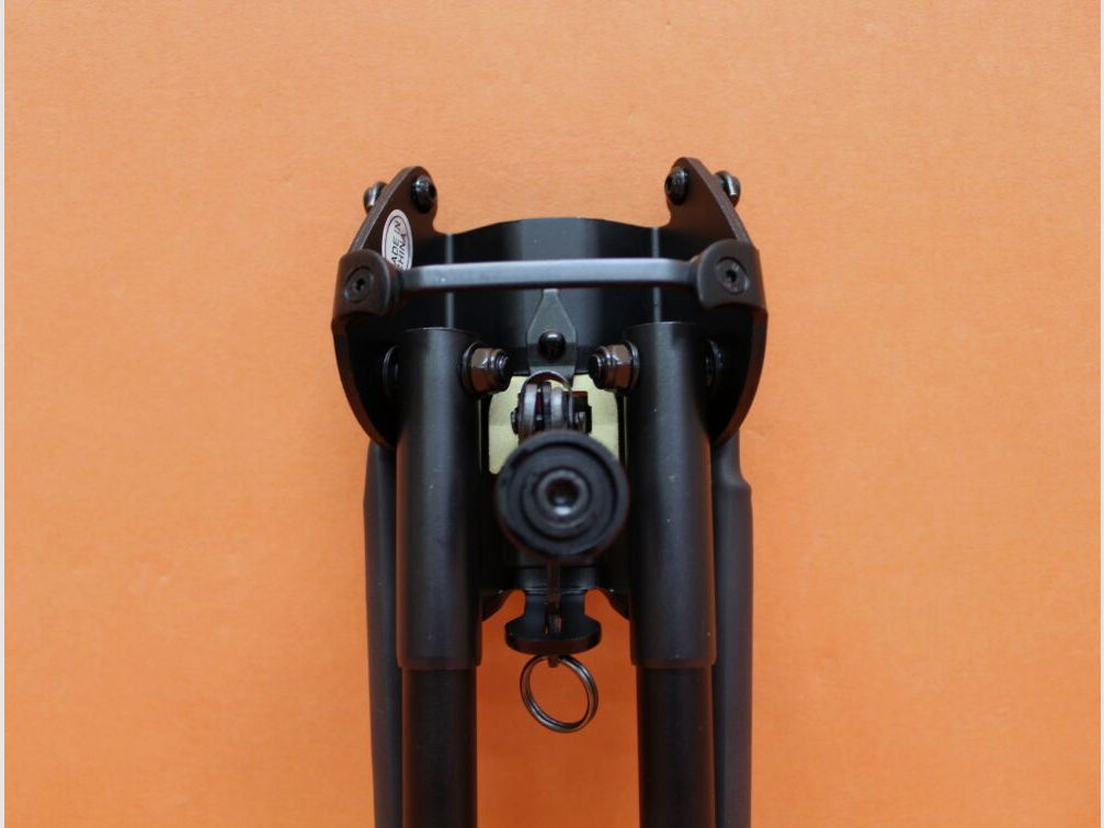 HAWKE HAWKE Zweibein Fixed Bipod (70002) Höhe 9-13"/ ca. 23-33 cm, Rastenverstellung, gummierte Füße