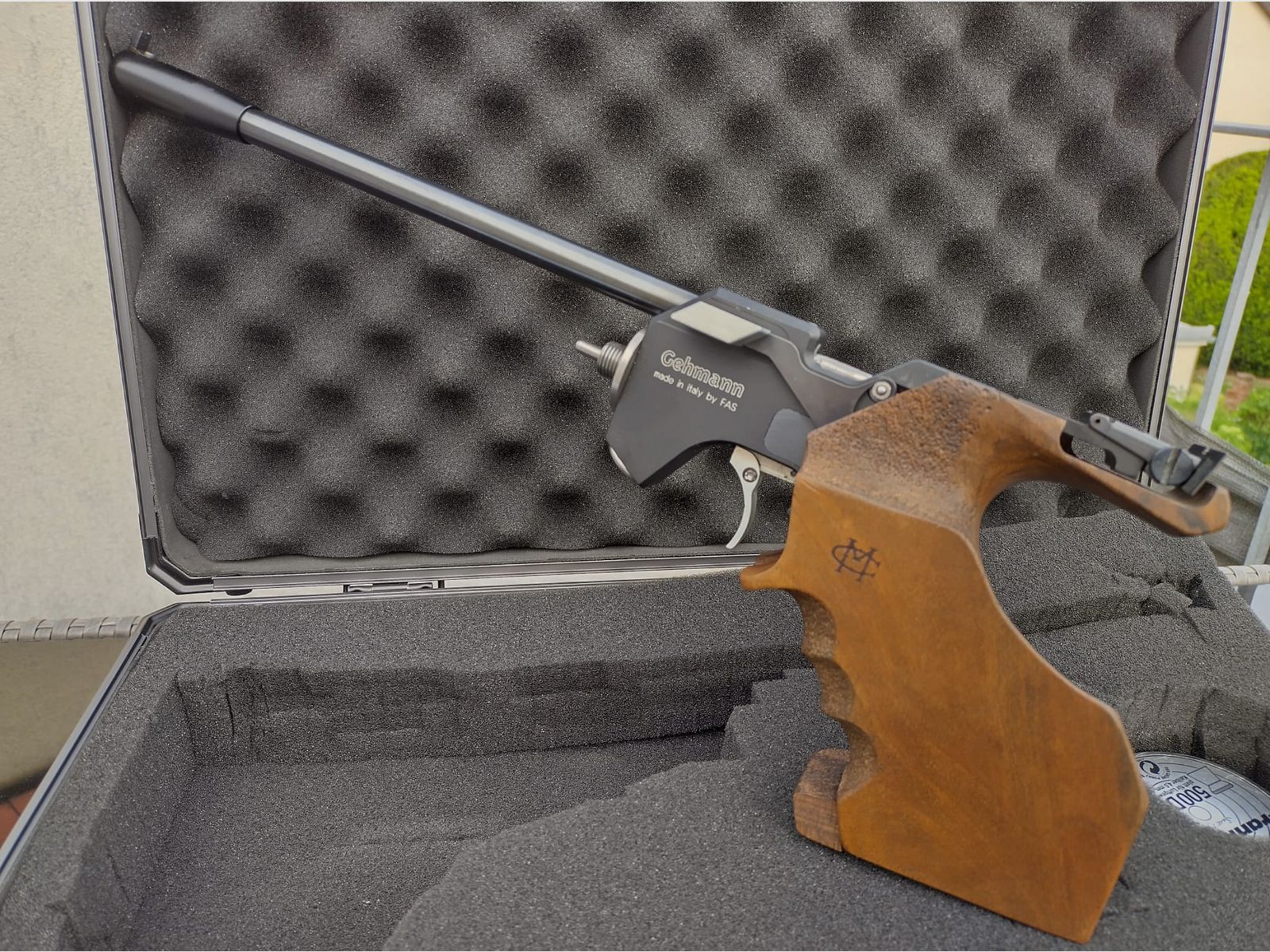 Gehmann AP 609 Match Luftpistole mit Koffer