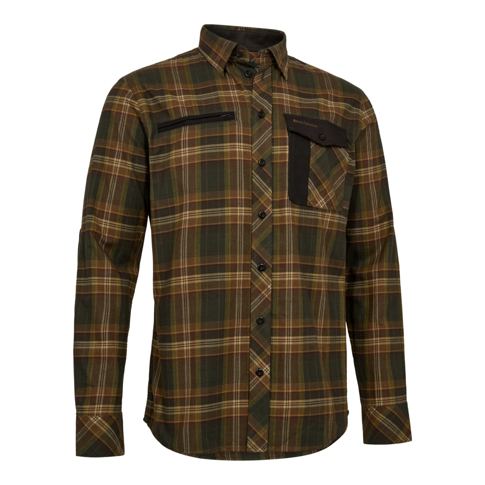 DEERHUNTER Bennett overhemd, groen geruit (8274-38274), afbeelding 3 van 3