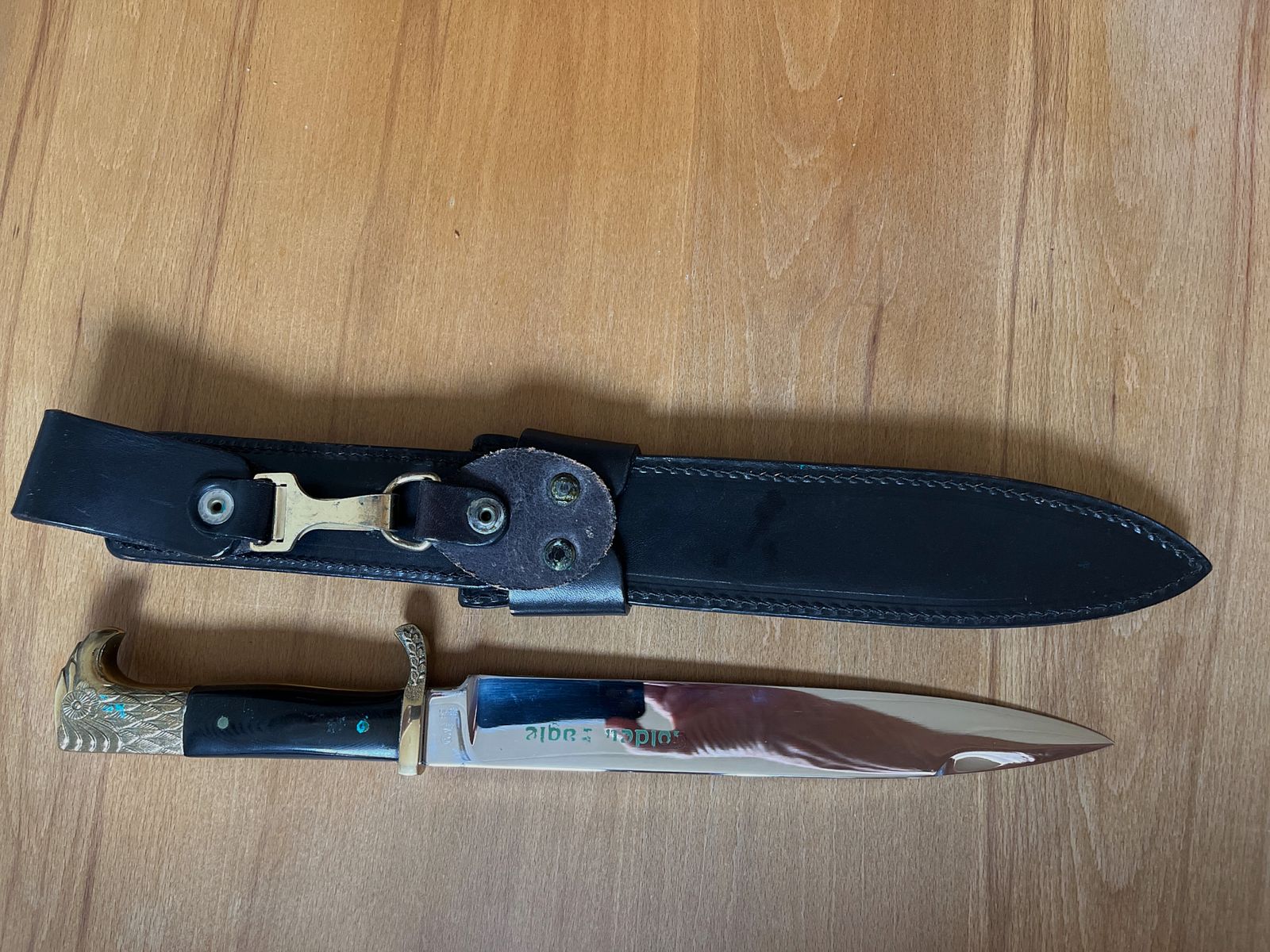 Jagdmesser Anton Wingen Golden Eagle, Bild 2 von 4