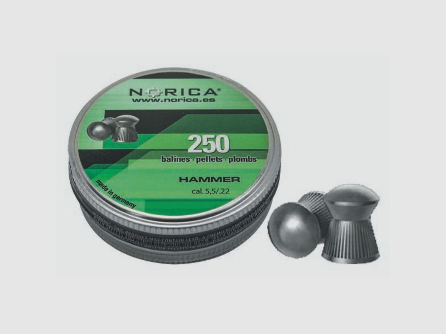 BALÍN NORICA HAMMER CAL. 5.5
