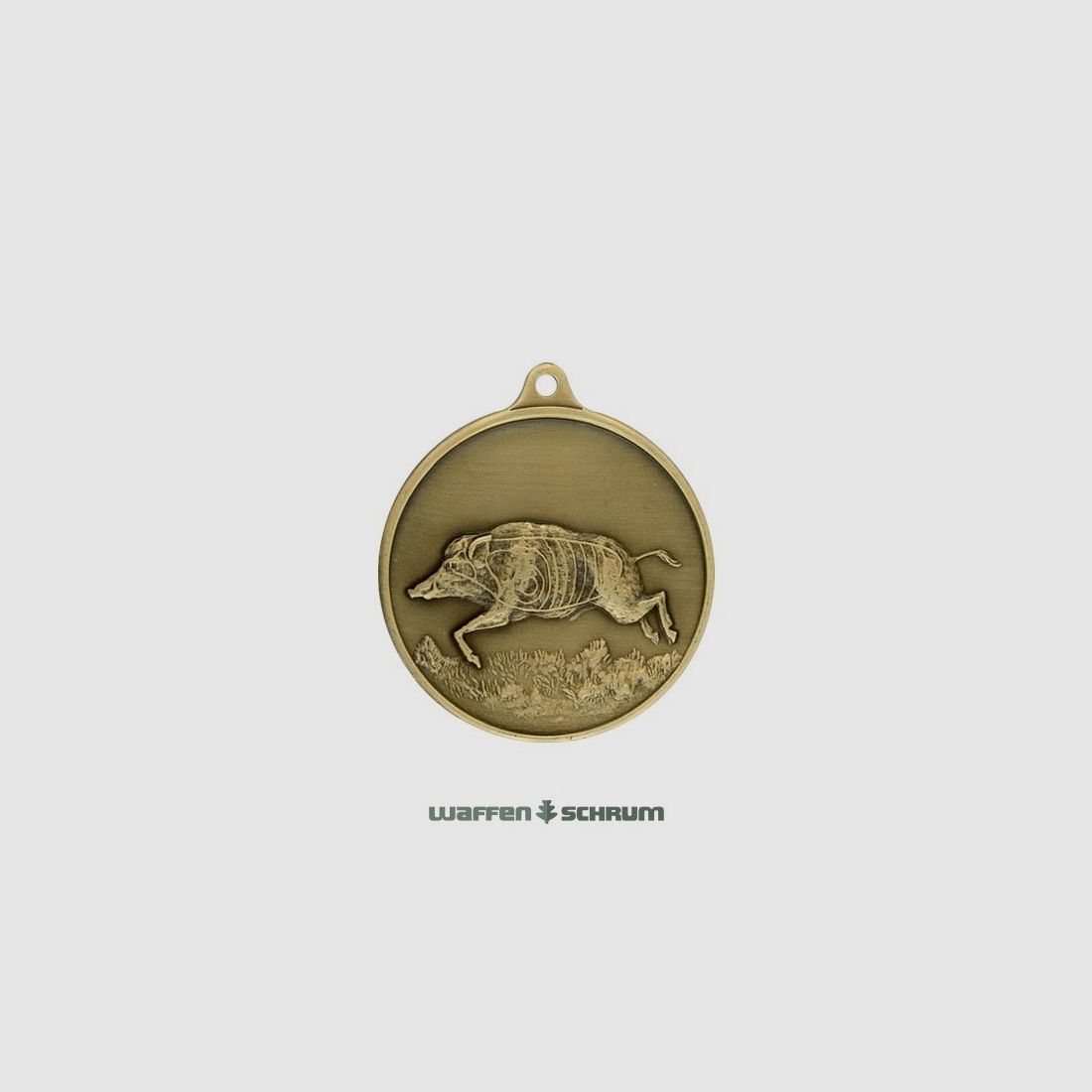 Steinhauer&Lück Jagdmedaille Keiler 40 mm bronze
