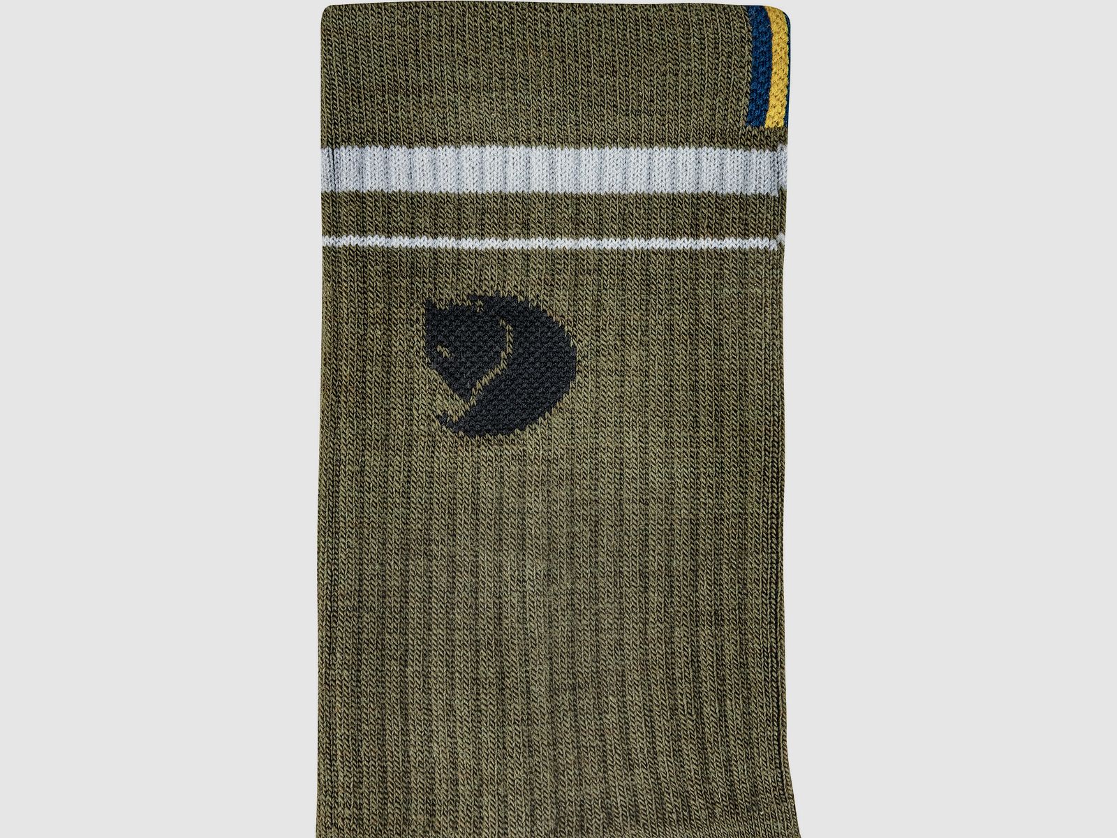 Fjallraven Hoja Chaussettes Vertes, image 2 sur 10