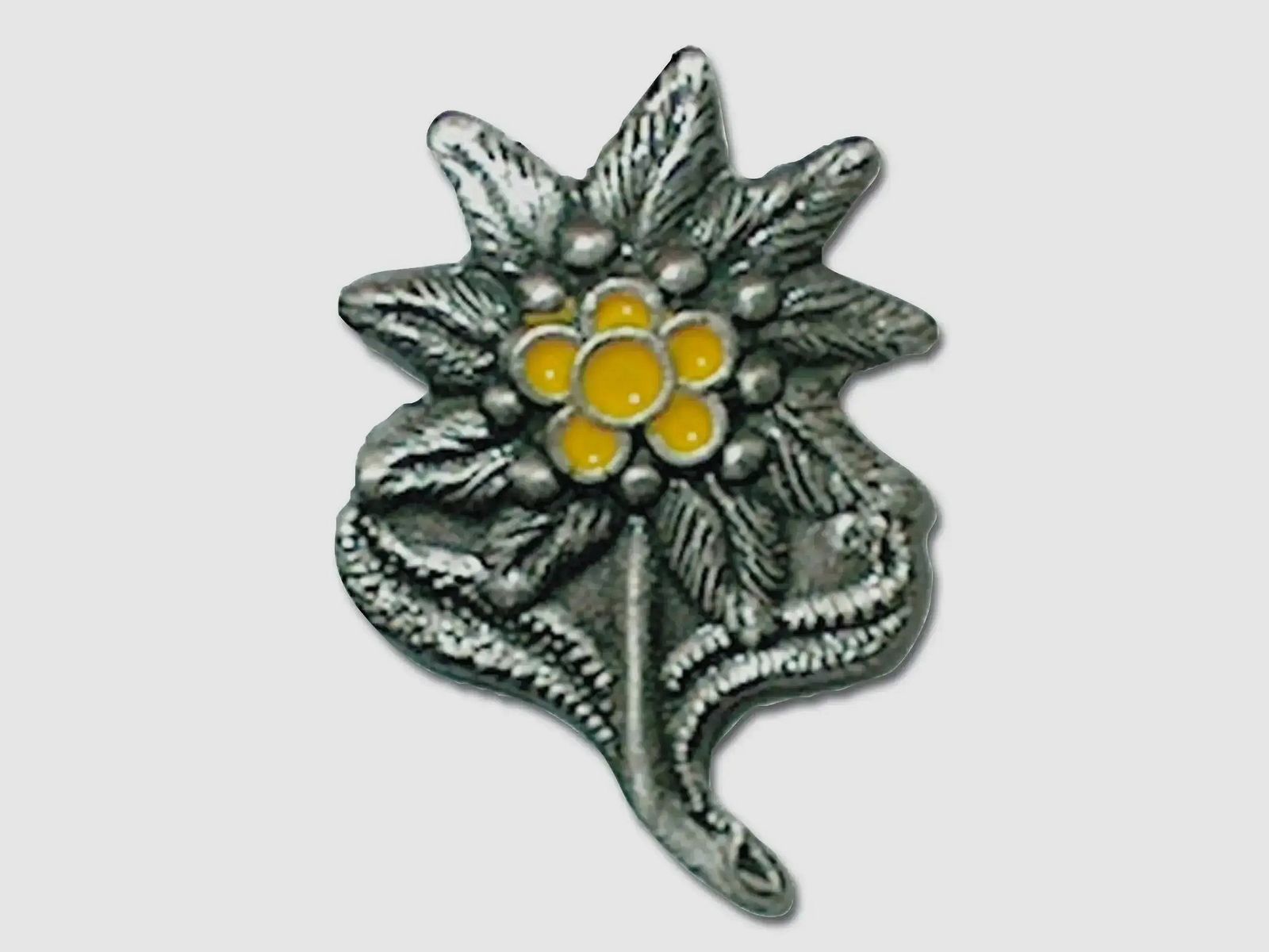 ASMC ASMC Pin Mini Metall Abzeichen Edelweiß