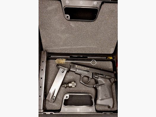 Zoraki 914-P TR-2024 brunito pistola a salve 9mm P.A.K. PTB (1070) Z 914 con caricatore aggiuntivo da 25 colpi