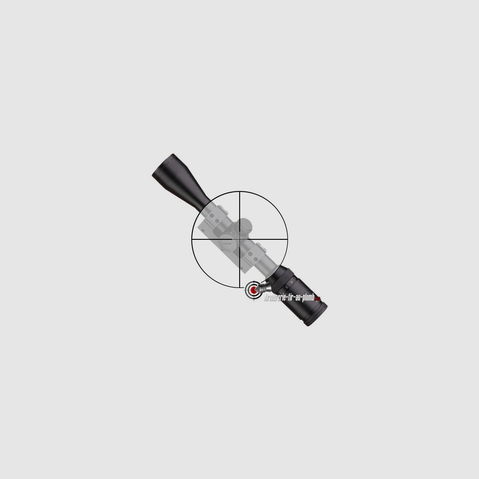Ottica Gamo 3-9x40 IR - 11 mm, immagine 2 di 3