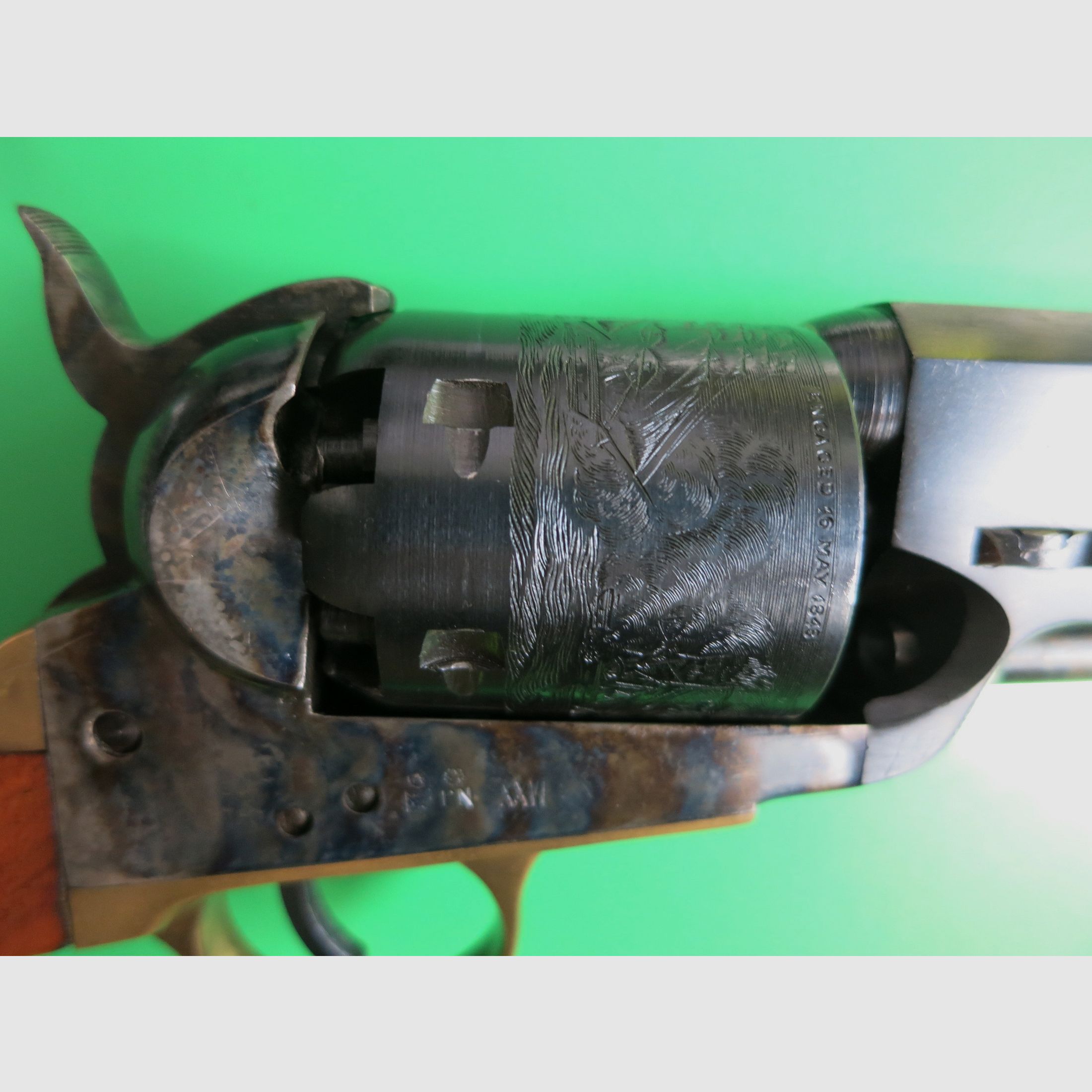 Perkussions-Revolver, Euroarms Brescia,  Navy Modell 1851, .36BP, Sammler-Zustand      #88