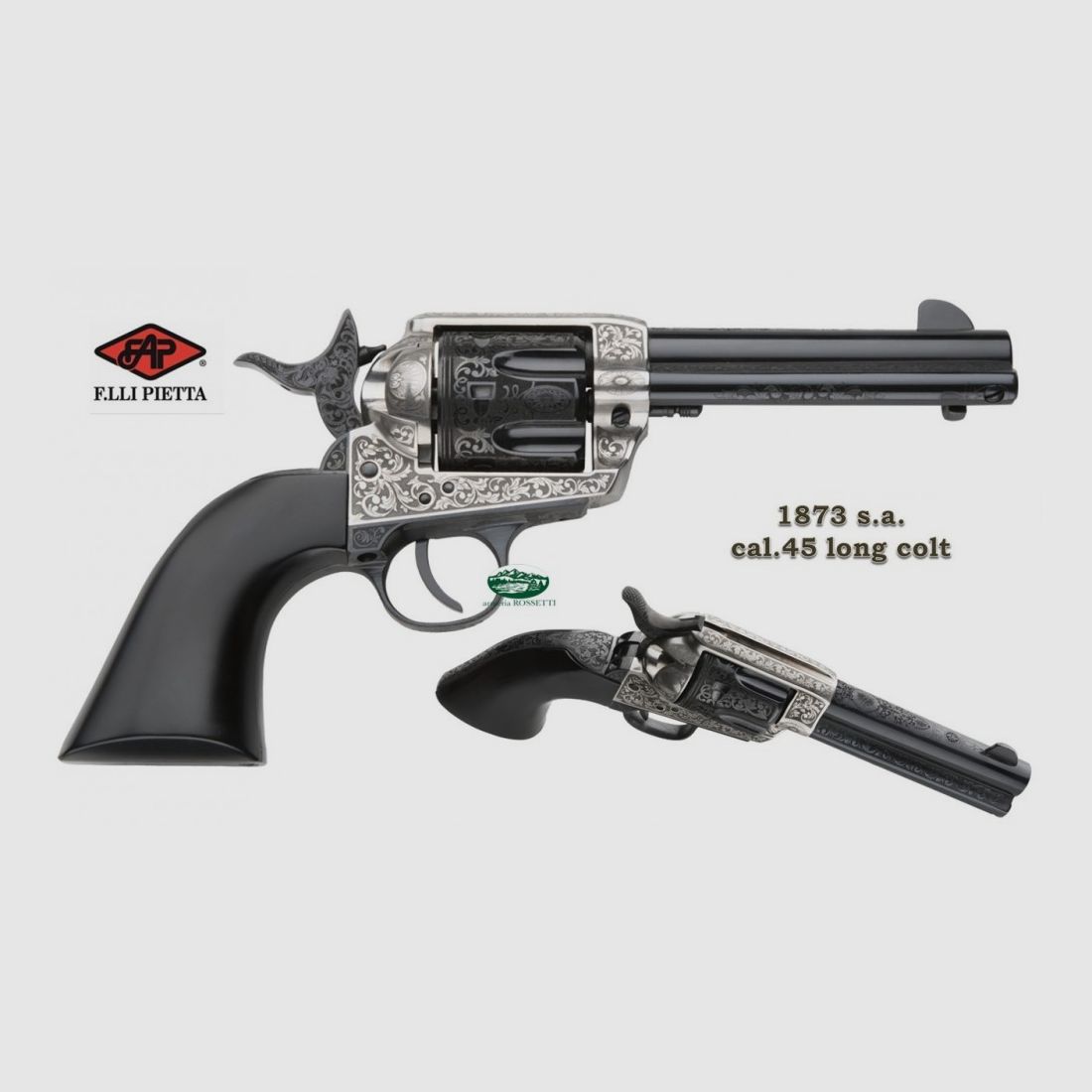 PIETTA 1873 SA73 Rio cal.45 l.c. canon 4 3/4 pouces, image 2 sur 2