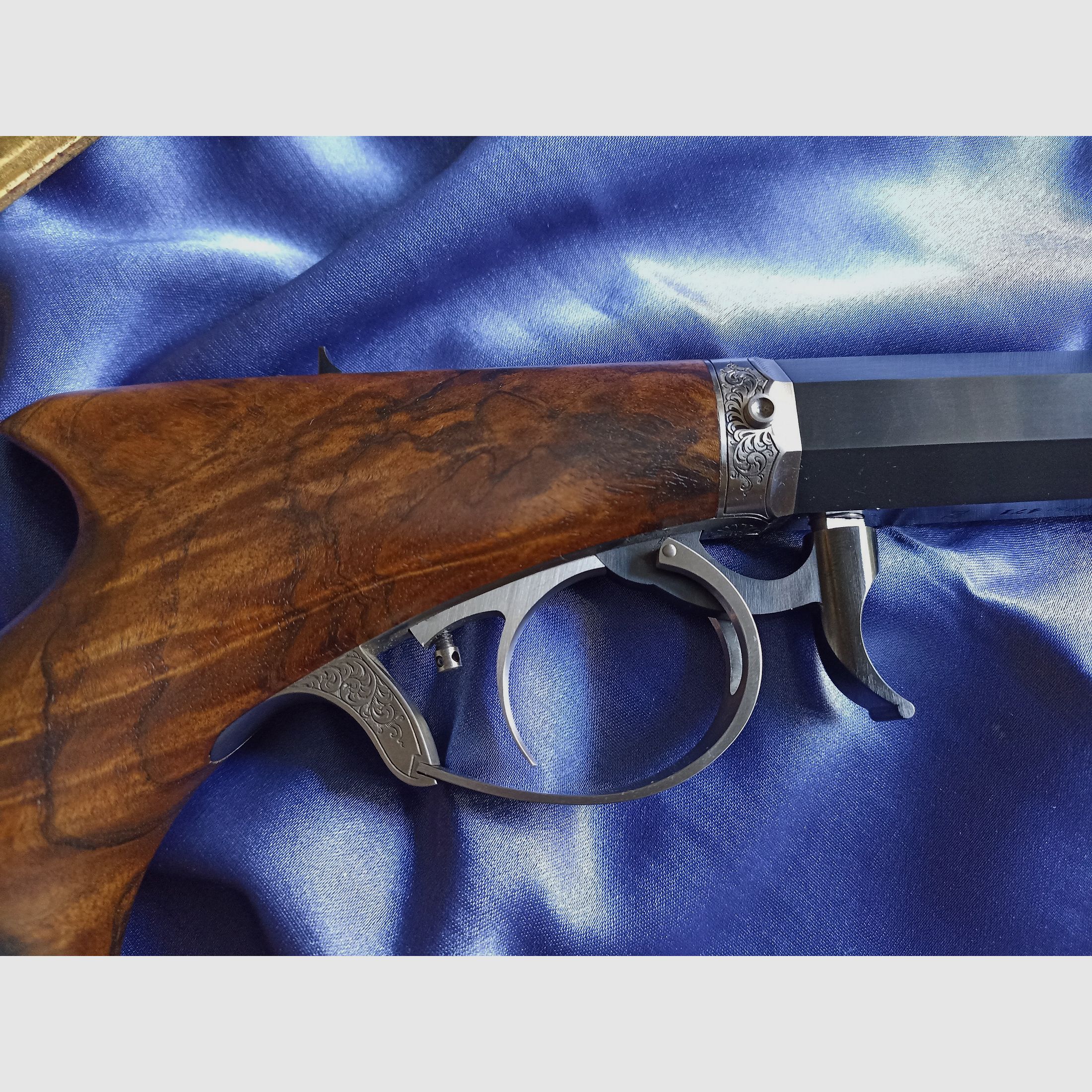 Tilo Dedinski Unterhammerpistole Modell Billinghurst Kaliber .36 Vorderlader Perkussionspistole