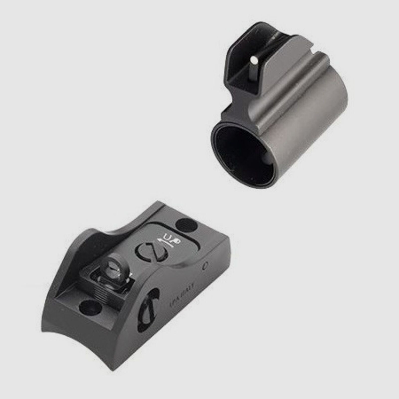 LPA T/S Visierset Ghostring m/Dot weiß 12GA