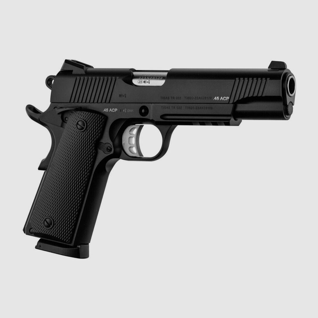 Tisas ZIG PC 1911 pistol black 5" PC 9 cal 9×19, image 5 of 10