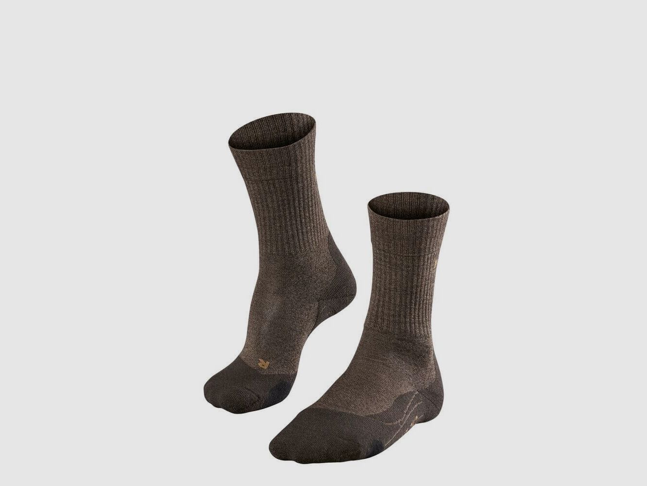 Falke Herren-Trekkingsocken TK2 Explore Wool (Dark Brown)