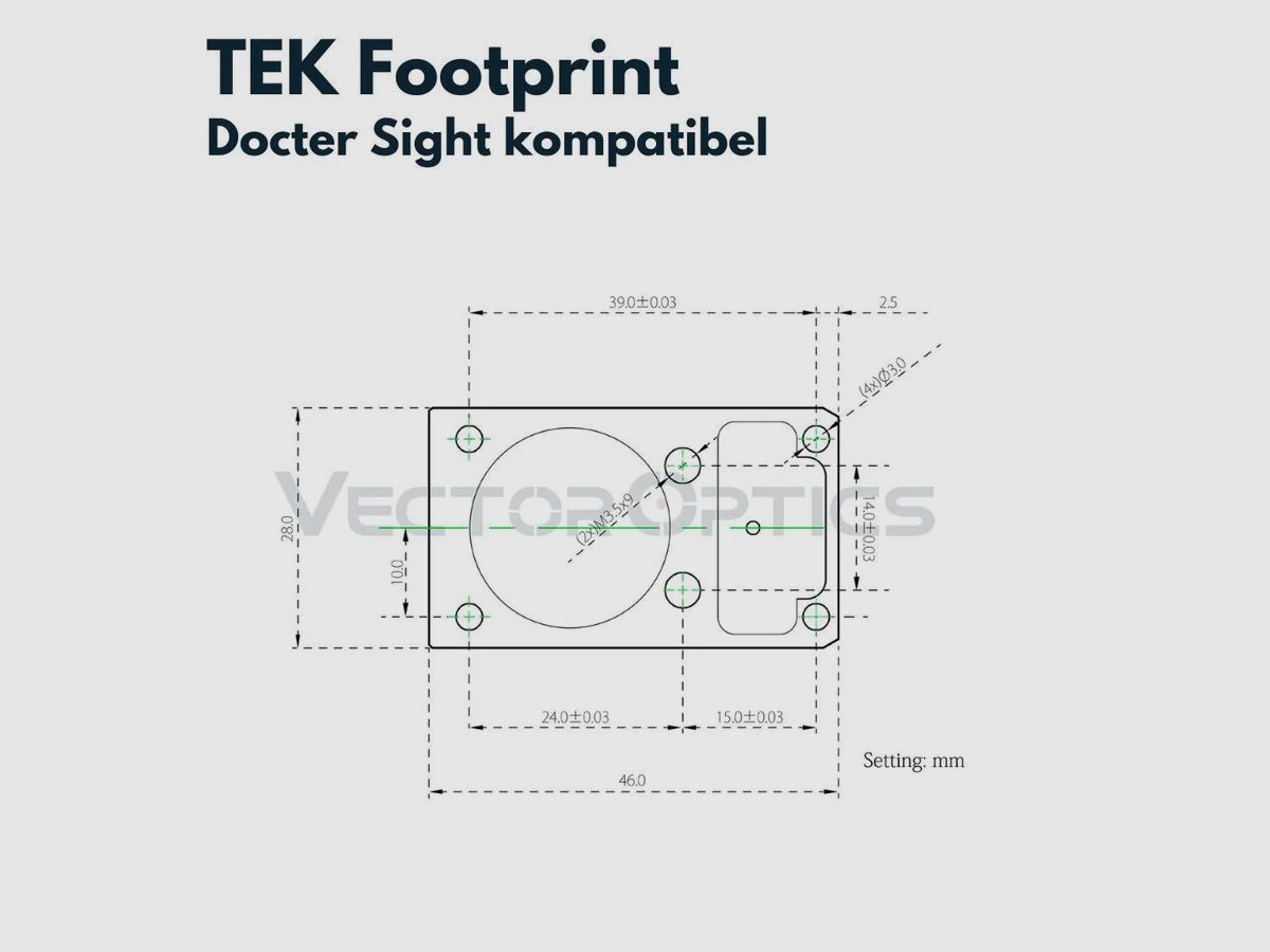 Vector Optics SCRD-G19II Frenzy FM 1x17x24 Point Vert