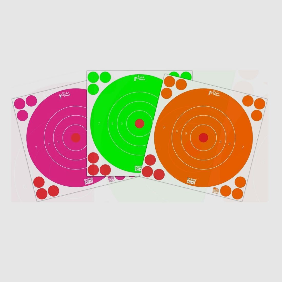 6 Tarcze Bullseye Combo 20cm