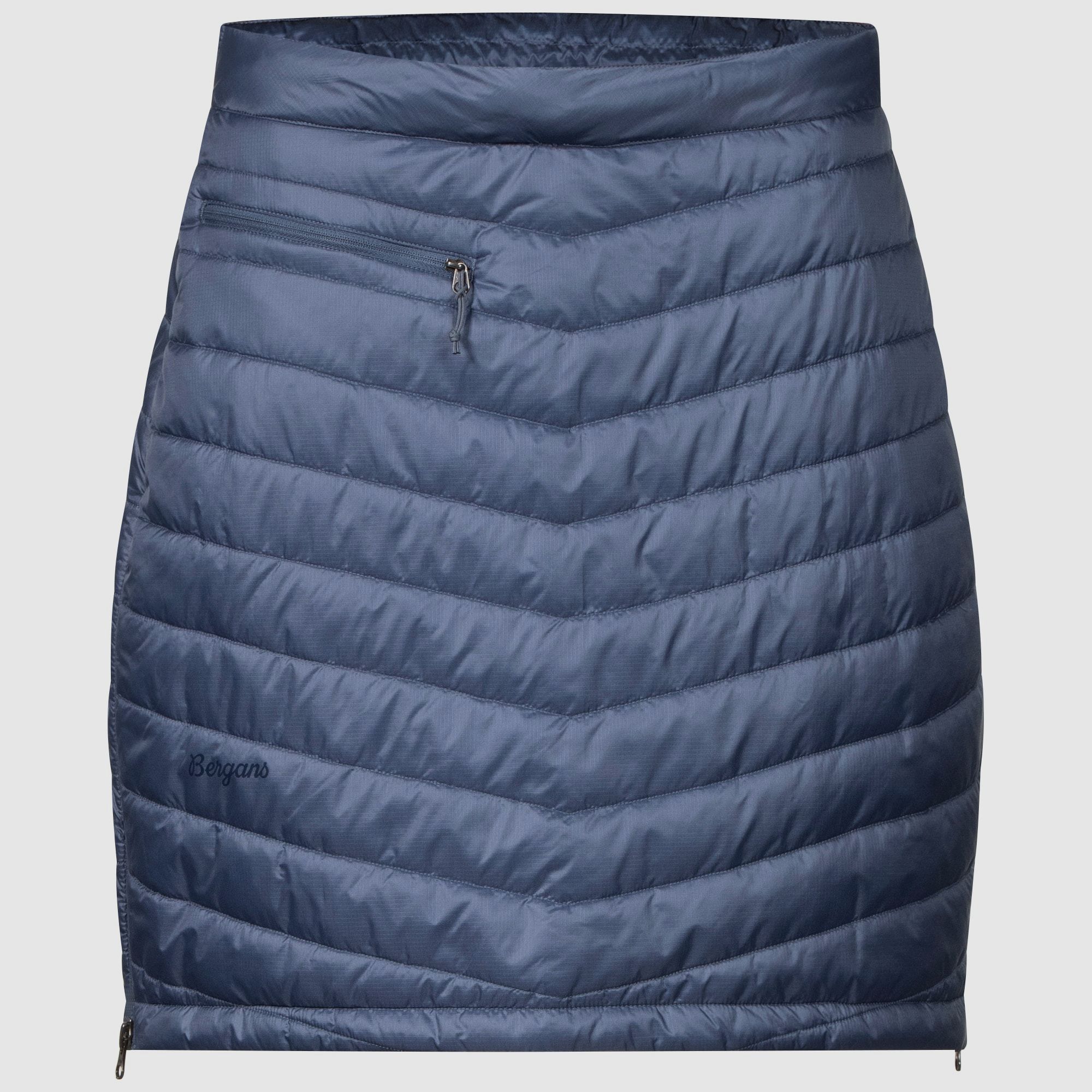 Bergans Røros Insulated Overskirt Women Granite Blue XL