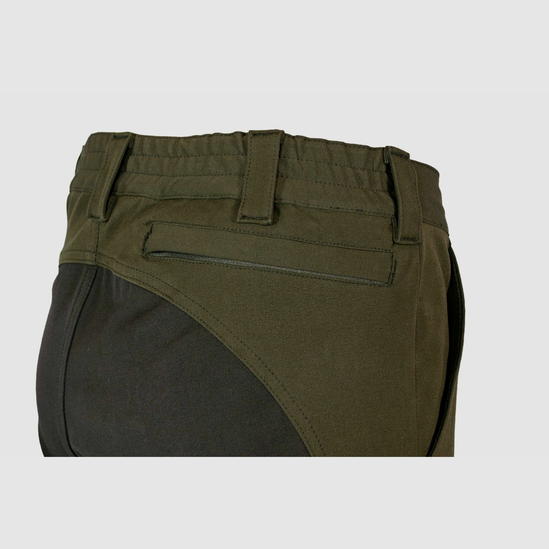 Hubertus Emma Hunting Trousers Olive/Brown, image 5 of 5