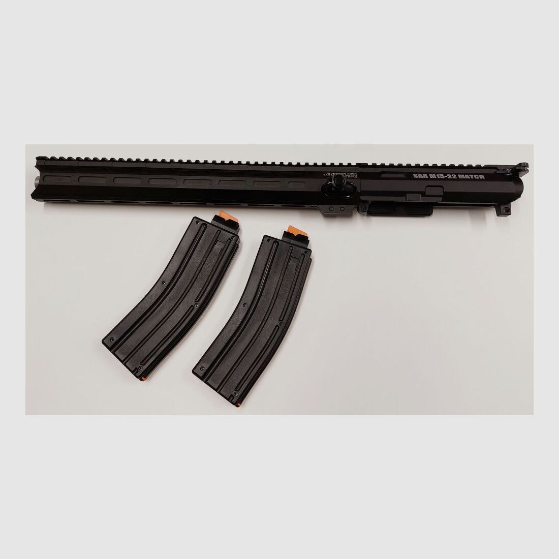 Schwaben Arms GmbH Wechselsystem SAR M15-22 MATCH im Kaliber .22L.R. passend für AR15 mit Laufgewinde 1/2-28 UNEF