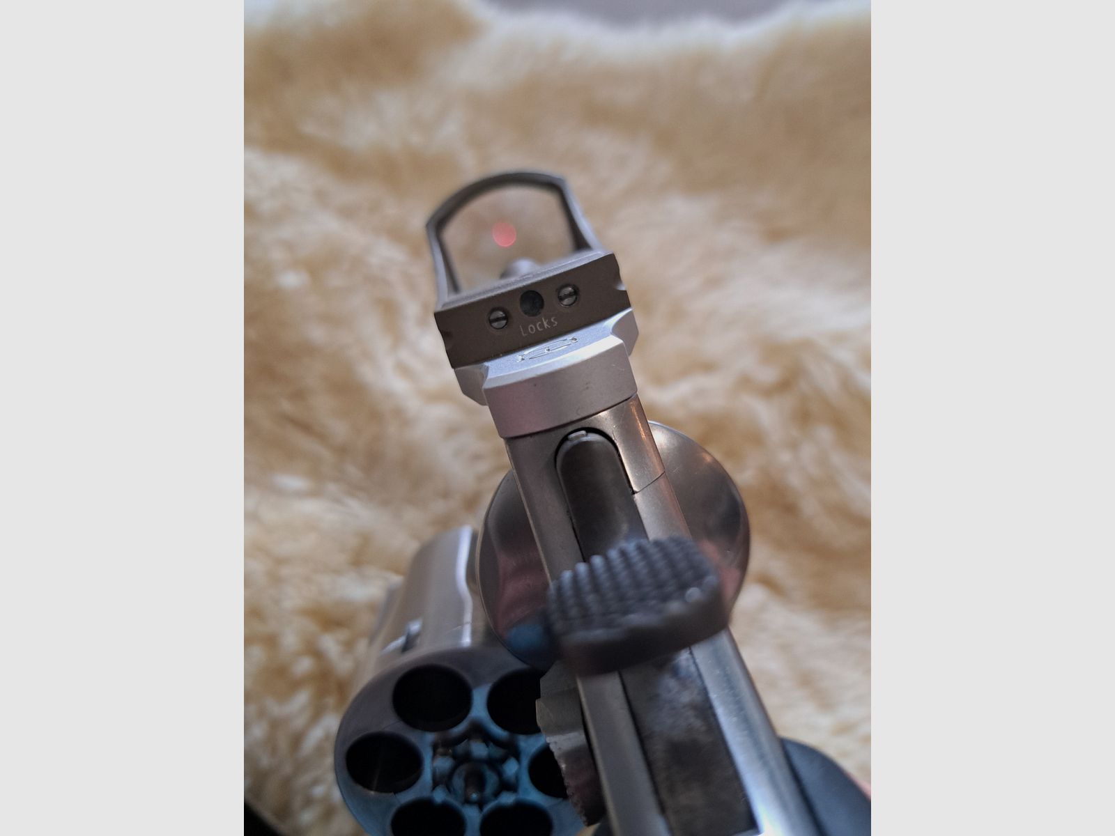 Revolver S&W Smith & Wesson 629-4  .44 Magnum 6,5" mit Docter Optics gebraucht , Bild 8 von 15
