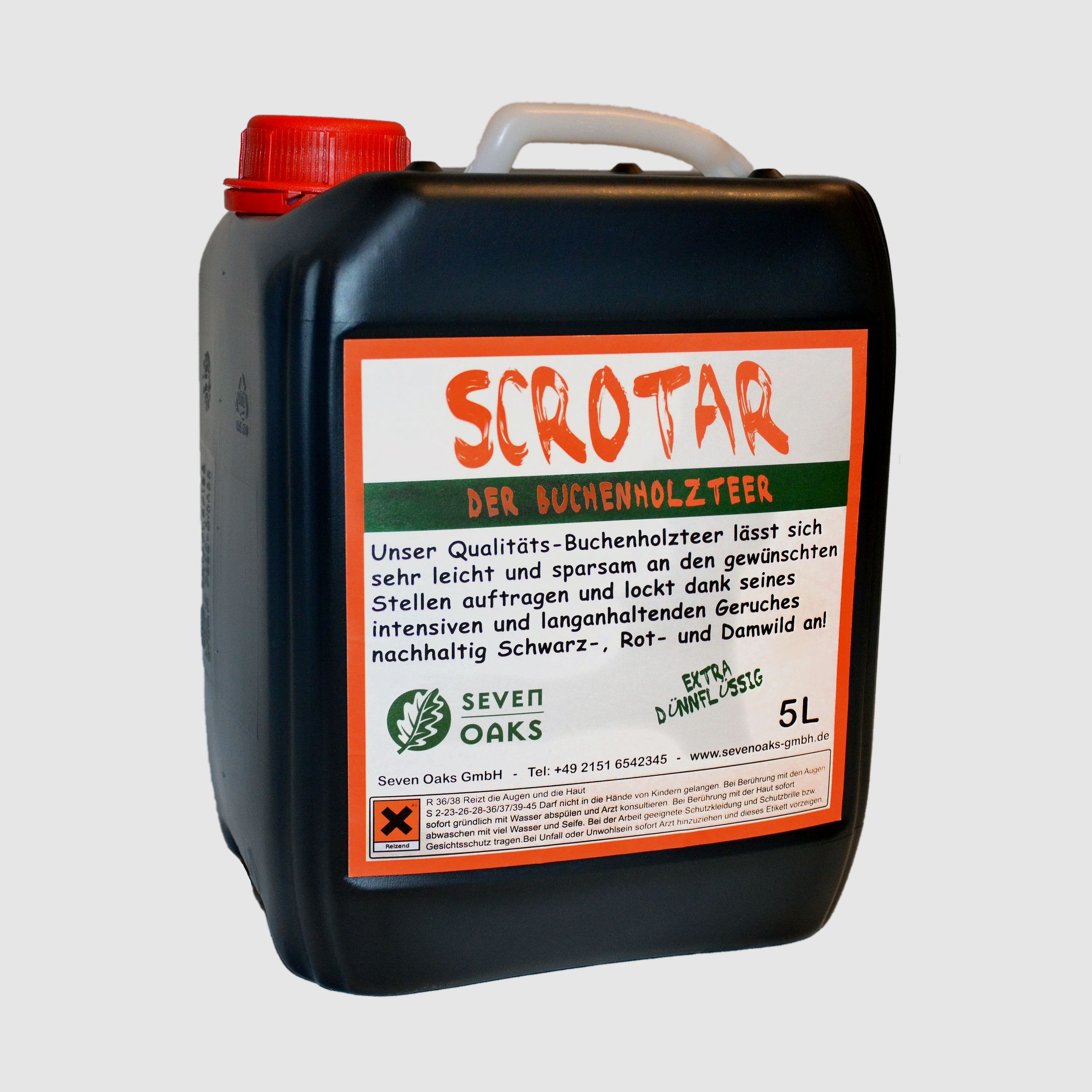 Scrotar - dünnflüssiger Buchenholzteer 5 L