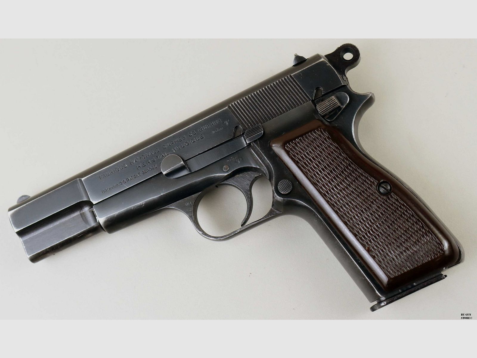 Pistole Fabrique Nationale FN mod. P640(b) / HP35 Kal. 9×21 Matr. 49672A, Bild 2 von 14