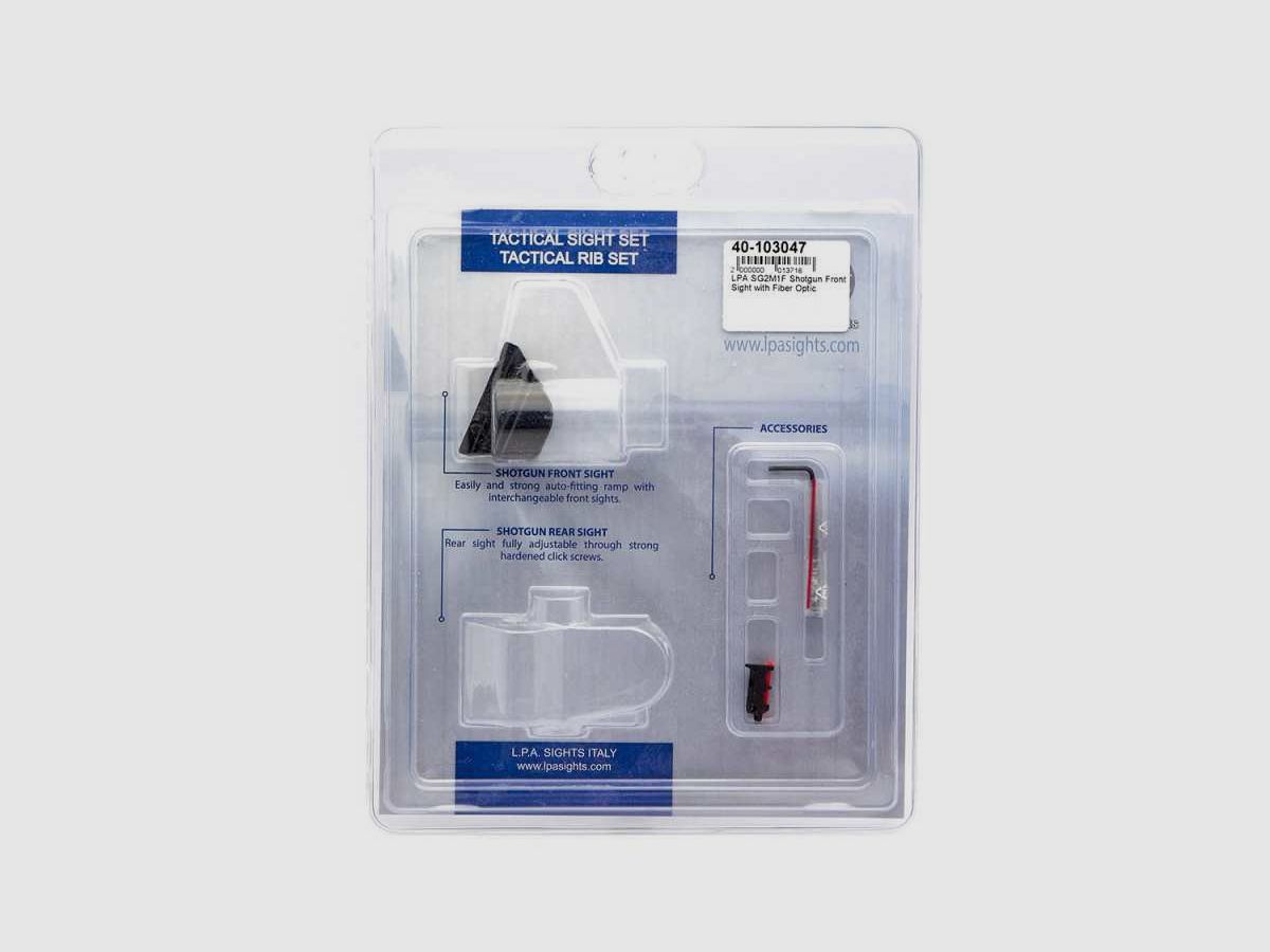 LPA SG2M1F Mirino Anteriore per Fucile con Fibra Ottica, immagine 2 di 3