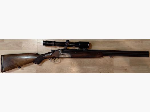 Selling Merkel BBF 7x65R and 12/70 with ZF Swarovski Habicht 2.2-9x42 NOVA