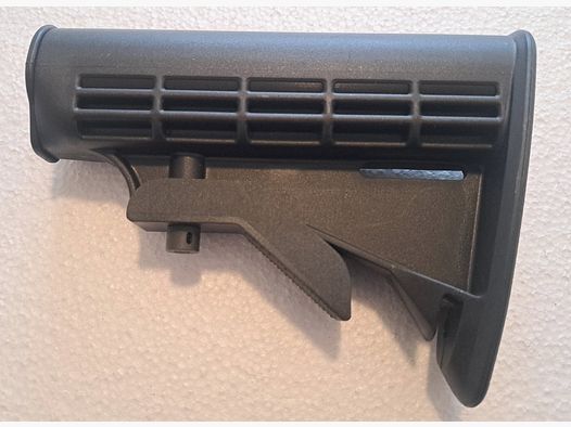 Standard AR15 Schaft Schubschaft Schwarz Mil-Spec