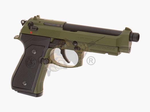 G&G GPM92 GP2 Vollmetall GBB in Hunter Green -F-