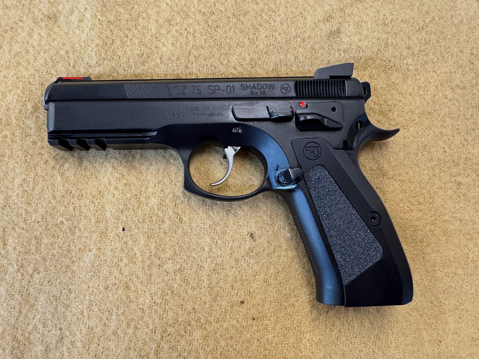 CZ 75 SP-01 Shadow Pistole Kal. 9x19