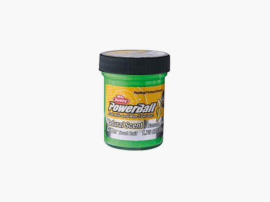 BERKLEY – POWERBAIT® NATURAL SCENT GLITTER 1.75oz 50g Spring Green/Banana