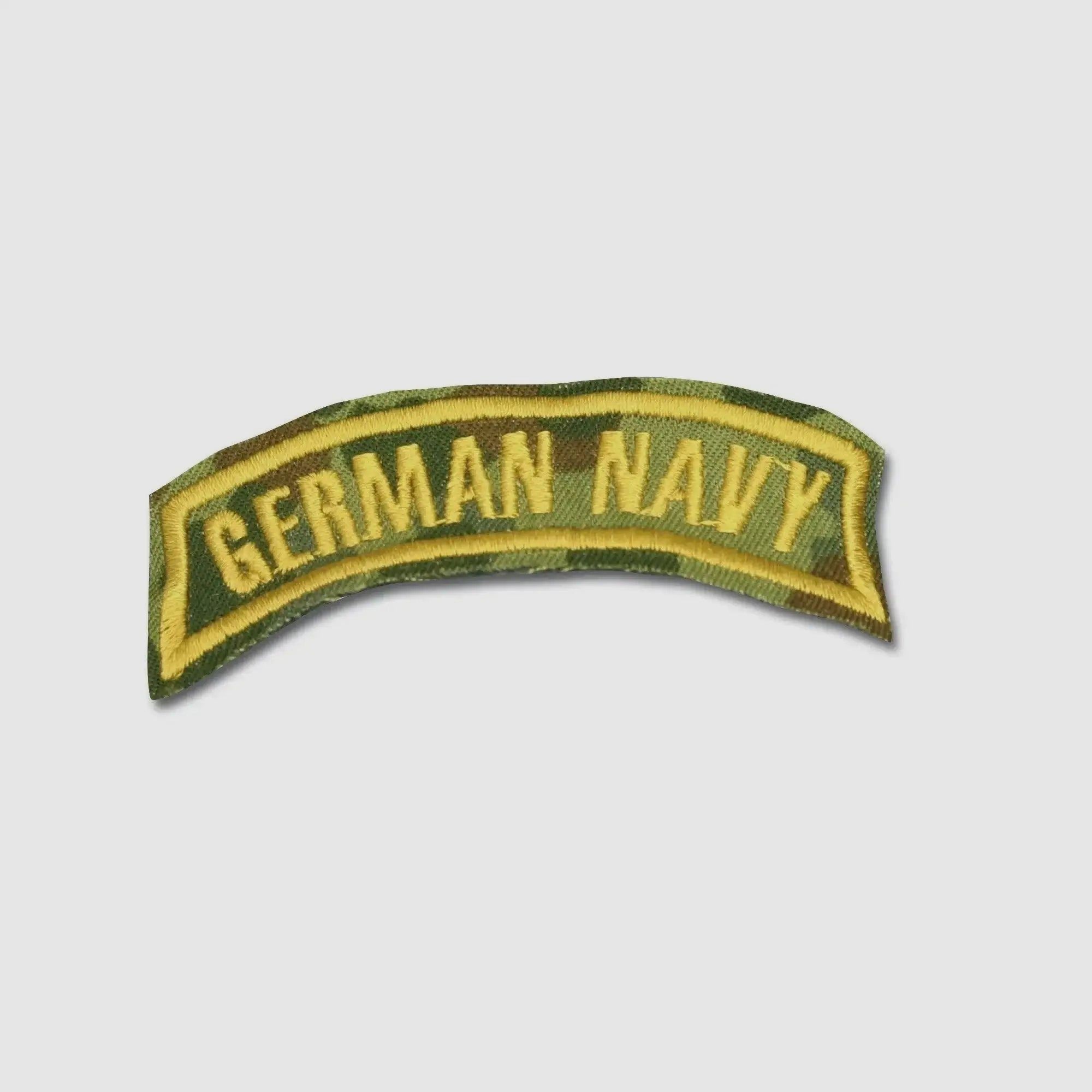 Bundeswehr Original Bundeswehr Original Arm Badge German Navy Flecktarn Gold Color