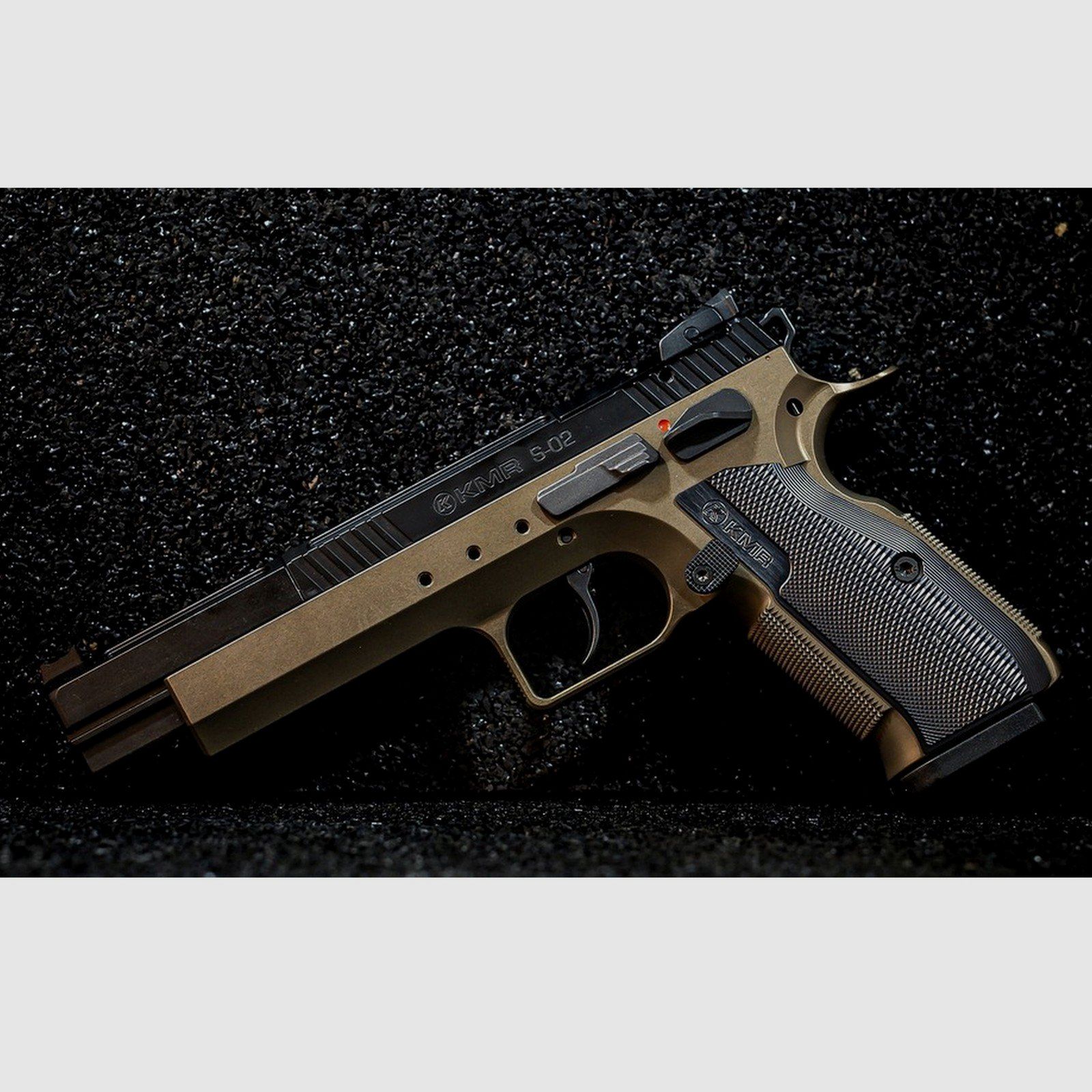 KMR S-02 .22 LR, OR, SA/DA, 10R, Bronzo-Nero, canna da 6", FOF, HAR, immagine 1 di 11