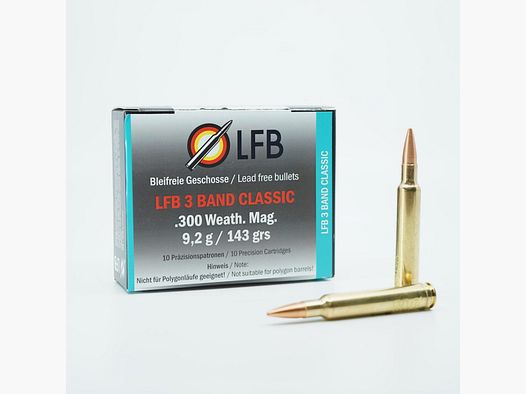 LFB 3 Band Classic .300 Wby. Mag. 9.2g