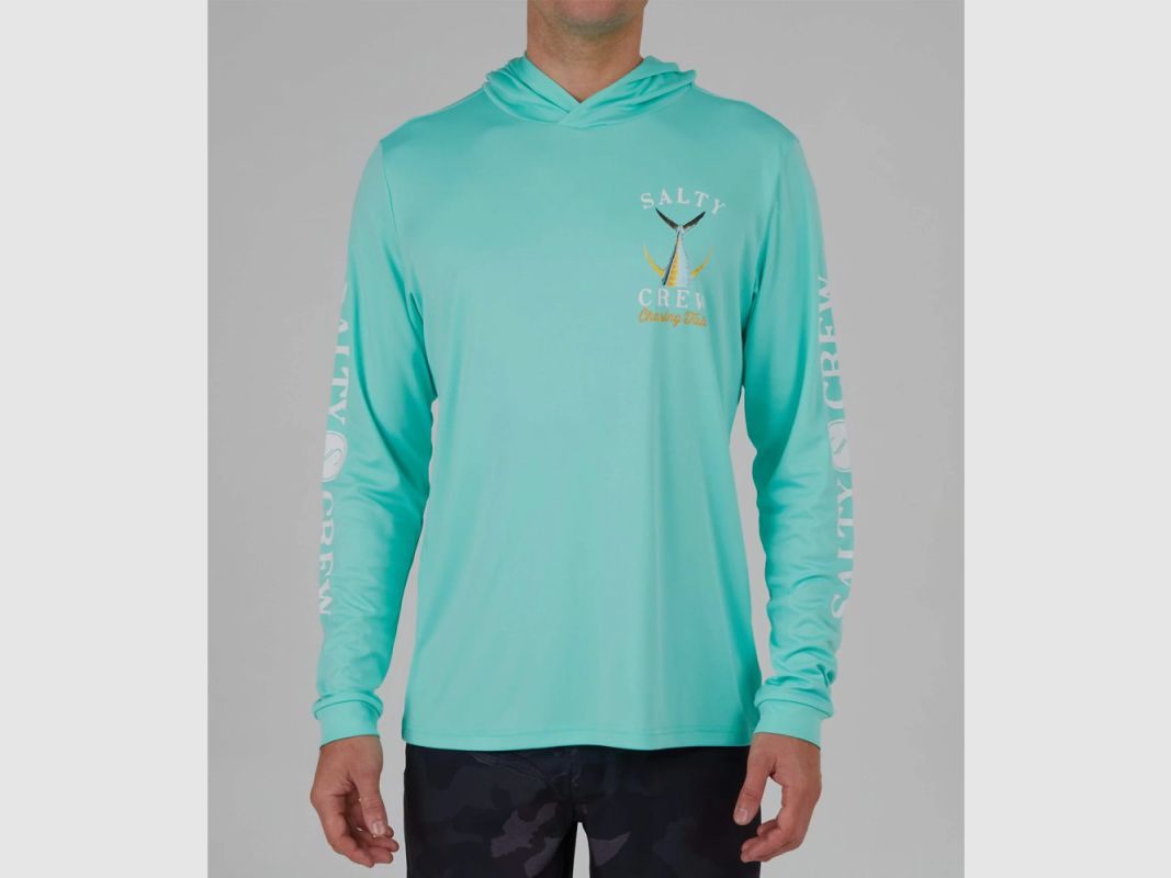 T-Shirt Salty Crew Tailed Hood Sun Sea Foam