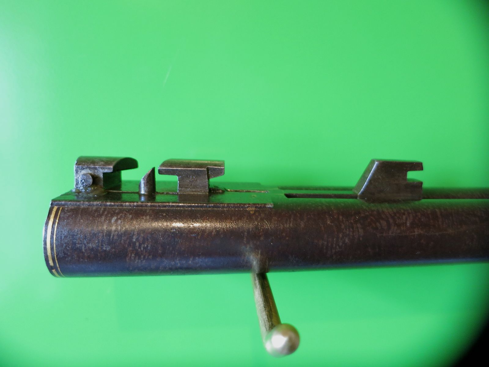 C. Raeke, Seelow. Double barrel/cross barrel barrel cal. 16/65, gold inlays #45-