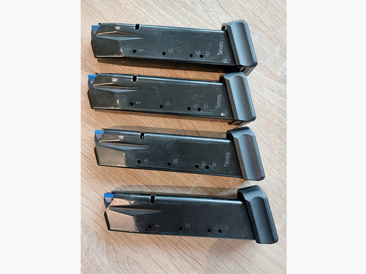 4 CZ Magazine für Taipan 9mm