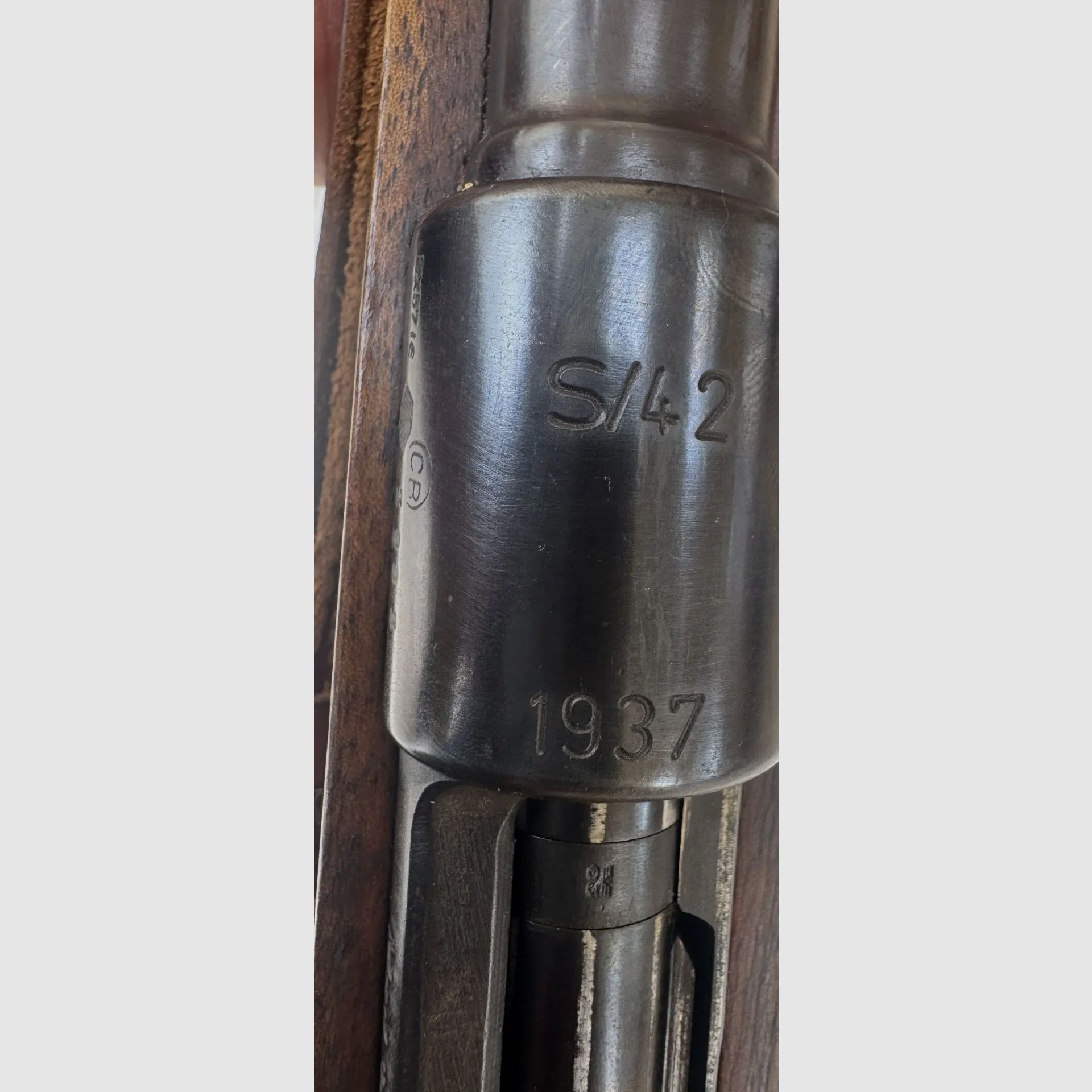 Repetierbüchse Mauser K98 S/24 (Baujahr 1937) – Kaliber 8×57 IS – Abnahme WaA63