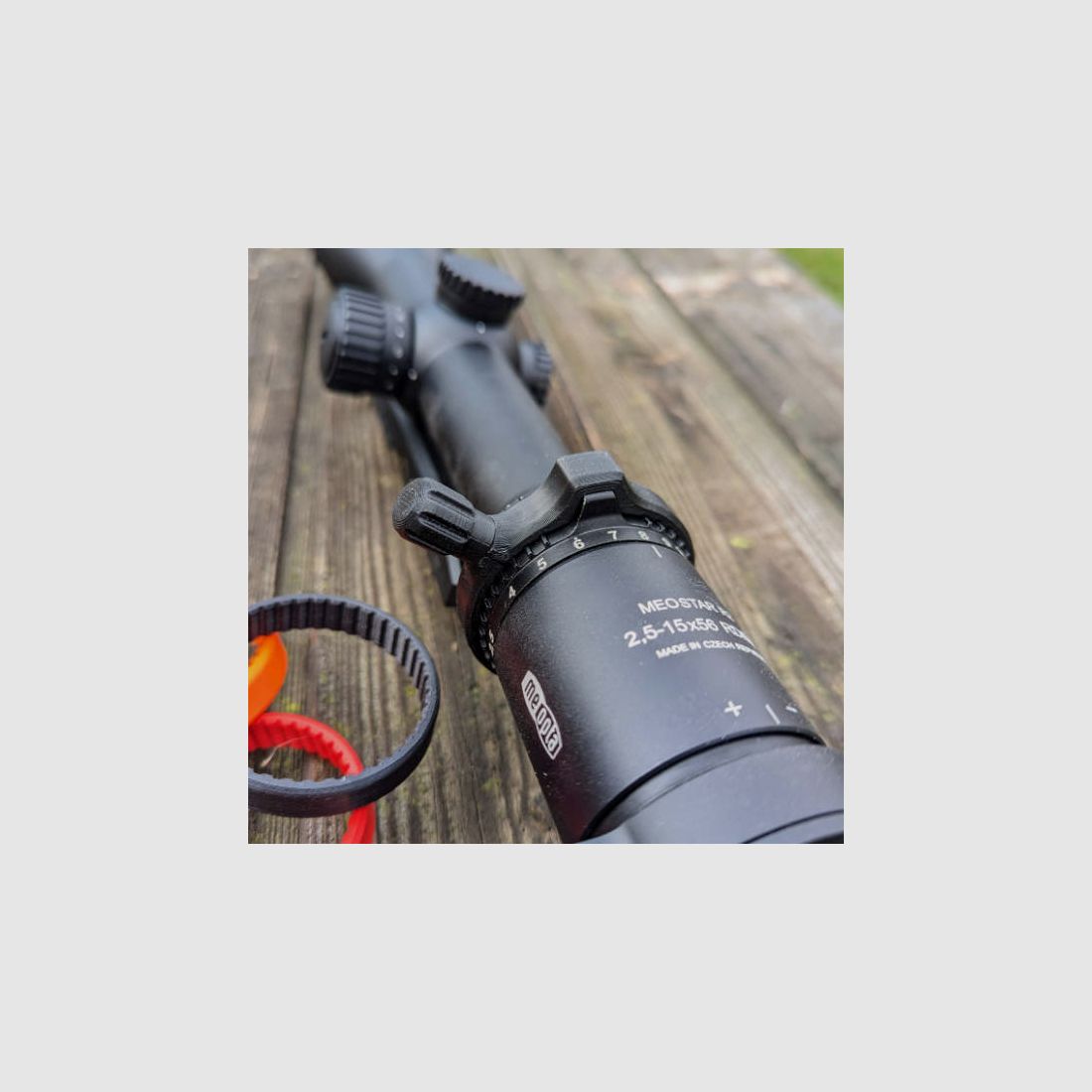 For Meopta Meostar R2: Quick adjustment lever for magnification setting